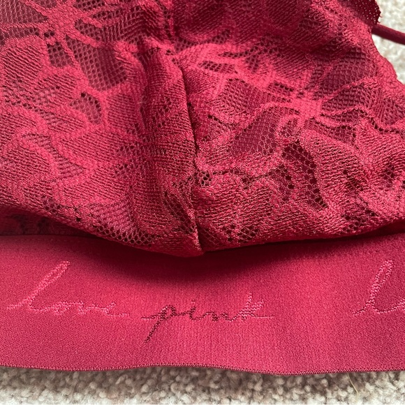 Victoria Secret Pink Bralette with straps - Picture 3 of 13